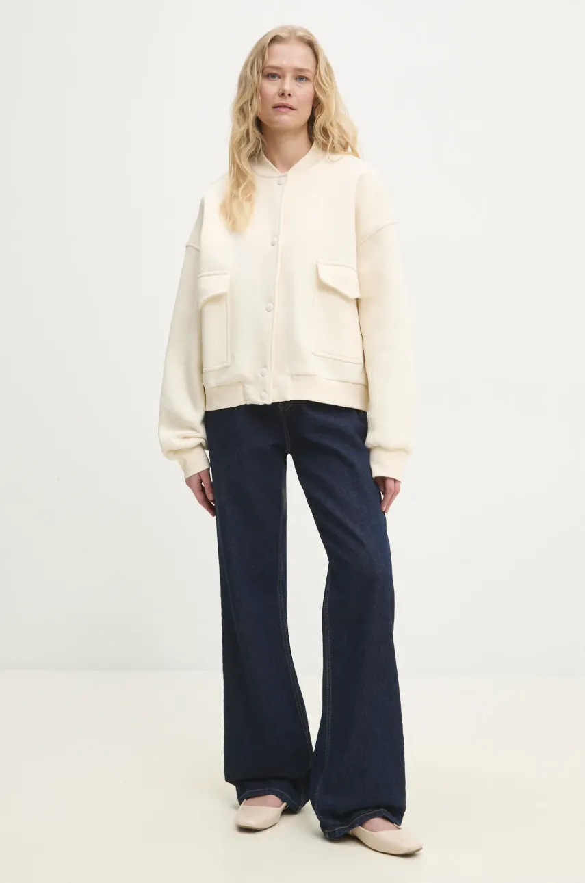 Кофта Answear.LAB женская цвет бежевый однотонная Кофта Answear.LAB женская цвет бежевый однотонная