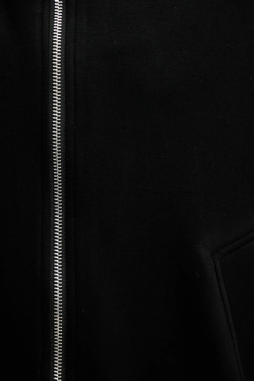 Μπλούζα Answear.LAB χρώμα: μαύρο, με κουκούλα φωτογραφία