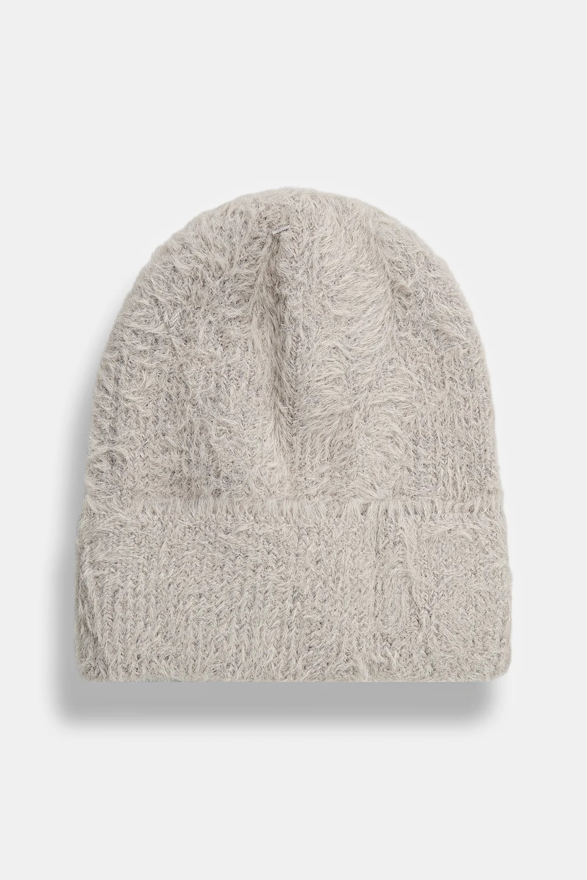 Answear Lab caciula culoarea gri, din tricot gros Answear Lab caciula culoarea gri, din tricot gros