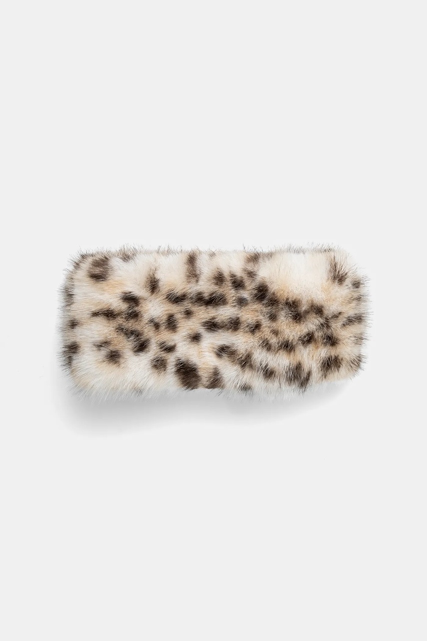 Σκούφος και κασκόλ Answear.LAB χρώμα: άσπρο φωτογραφία