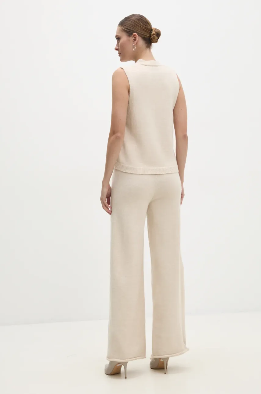 Комплект Answear.LAB женский цвет бежевый Комплект Answear.LAB женский цвет бежевый