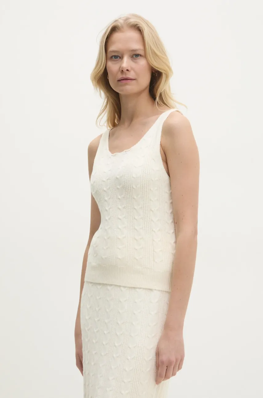 Комплект Answear.LAB женский цвет бежевый Комплект Answear.LAB женский цвет бежевый