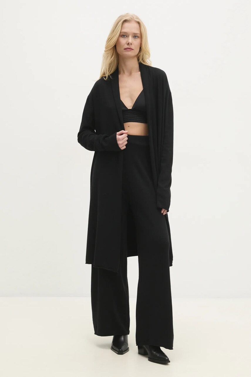 Answear Lab compleu femei, culoarea negru