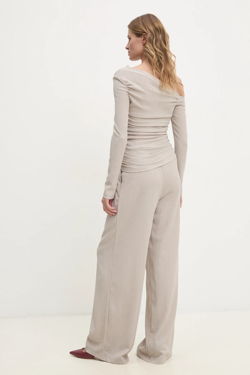 Блузка и брюки Answear.LAB цвет серый Блузка и брюки Answear.LAB цвет серый