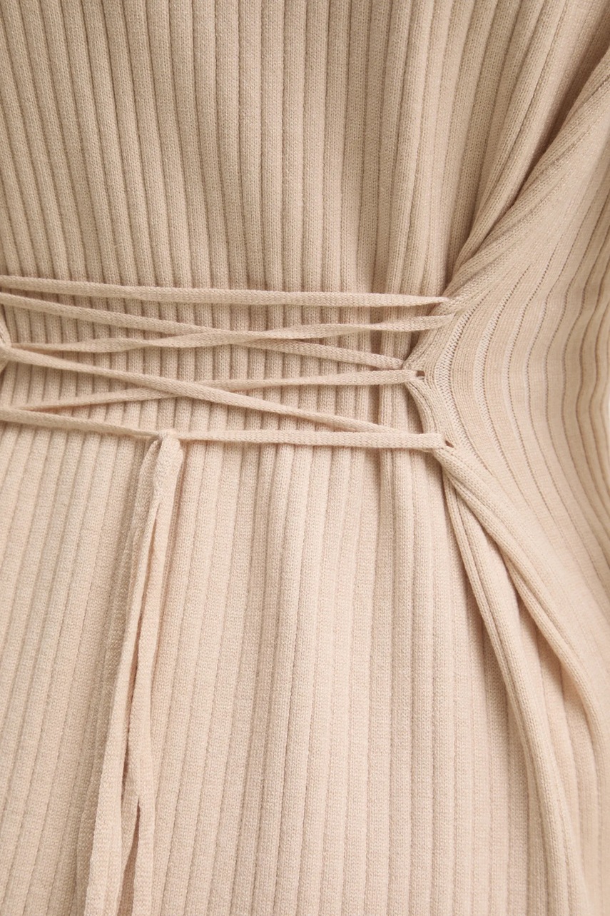 Πουλόβερ και παντελόνι Answear.LAB χρώμα: μπεζ φωτογραφία