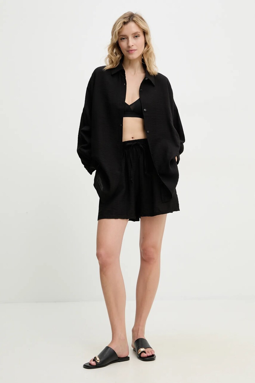 Answear Lab compleu femei, culoarea negru