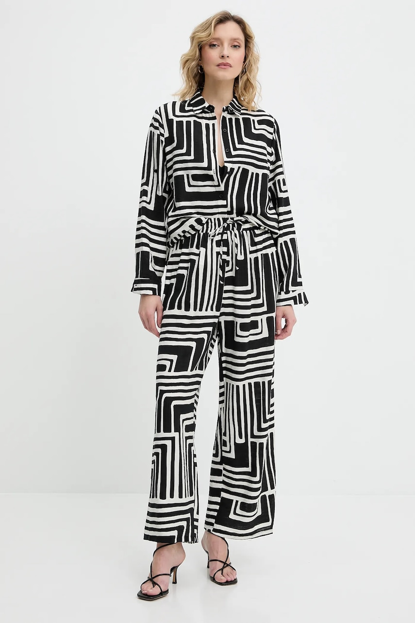 Answear Lab compleu culoarea negru
