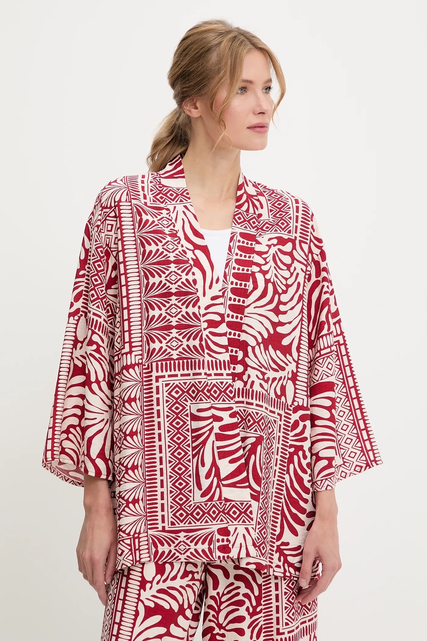 Пиджак и брюки Answear.LAB цвет красный