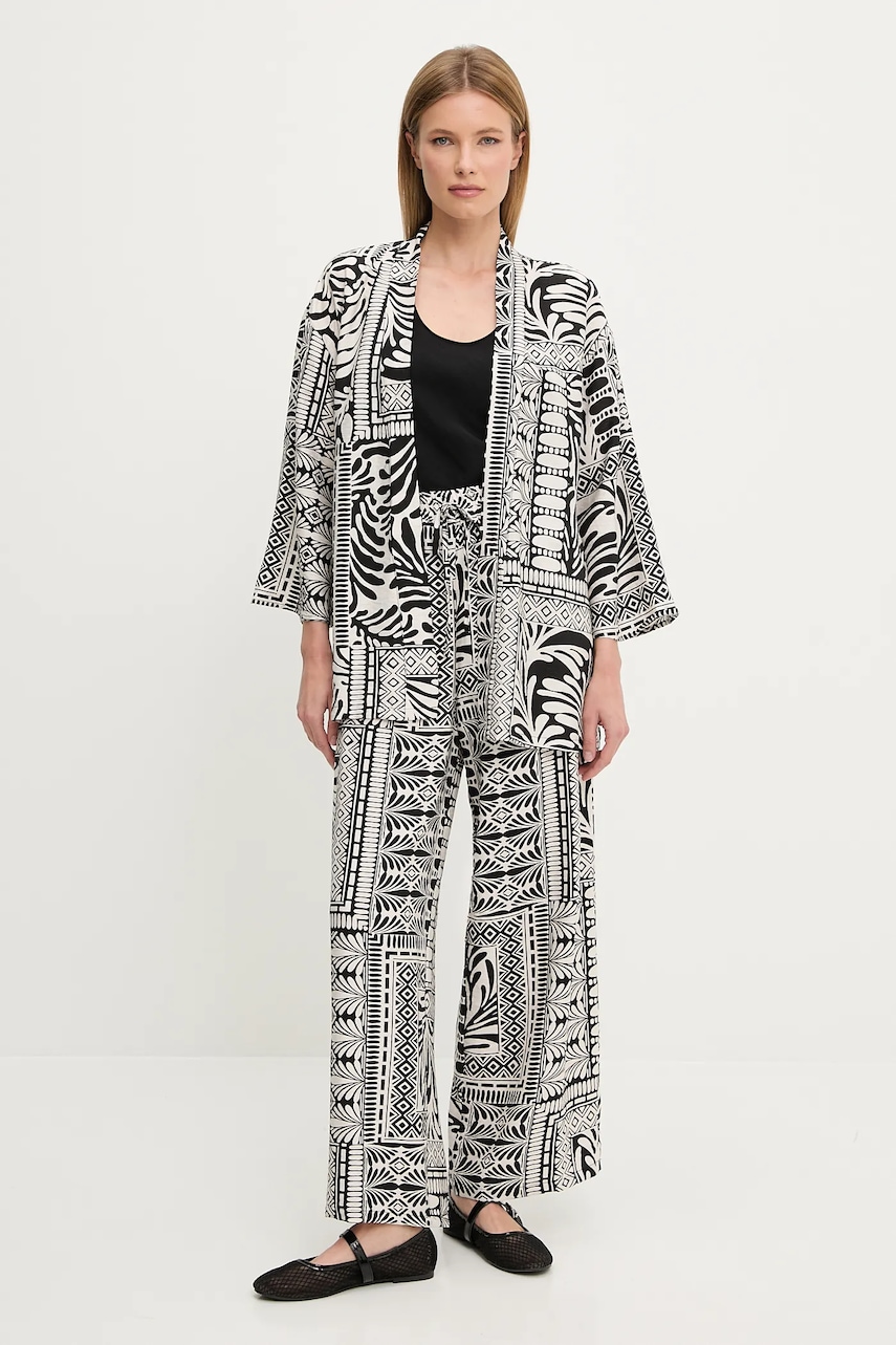 Answear Lab sacou și pantaloni culoarea negru