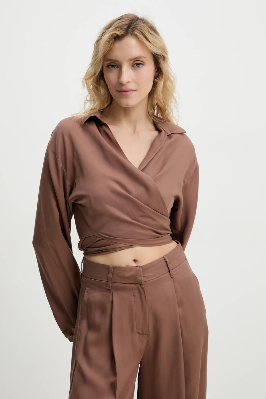 Σετ Answear.LAB χρώμα: καφέ φωτογραφία