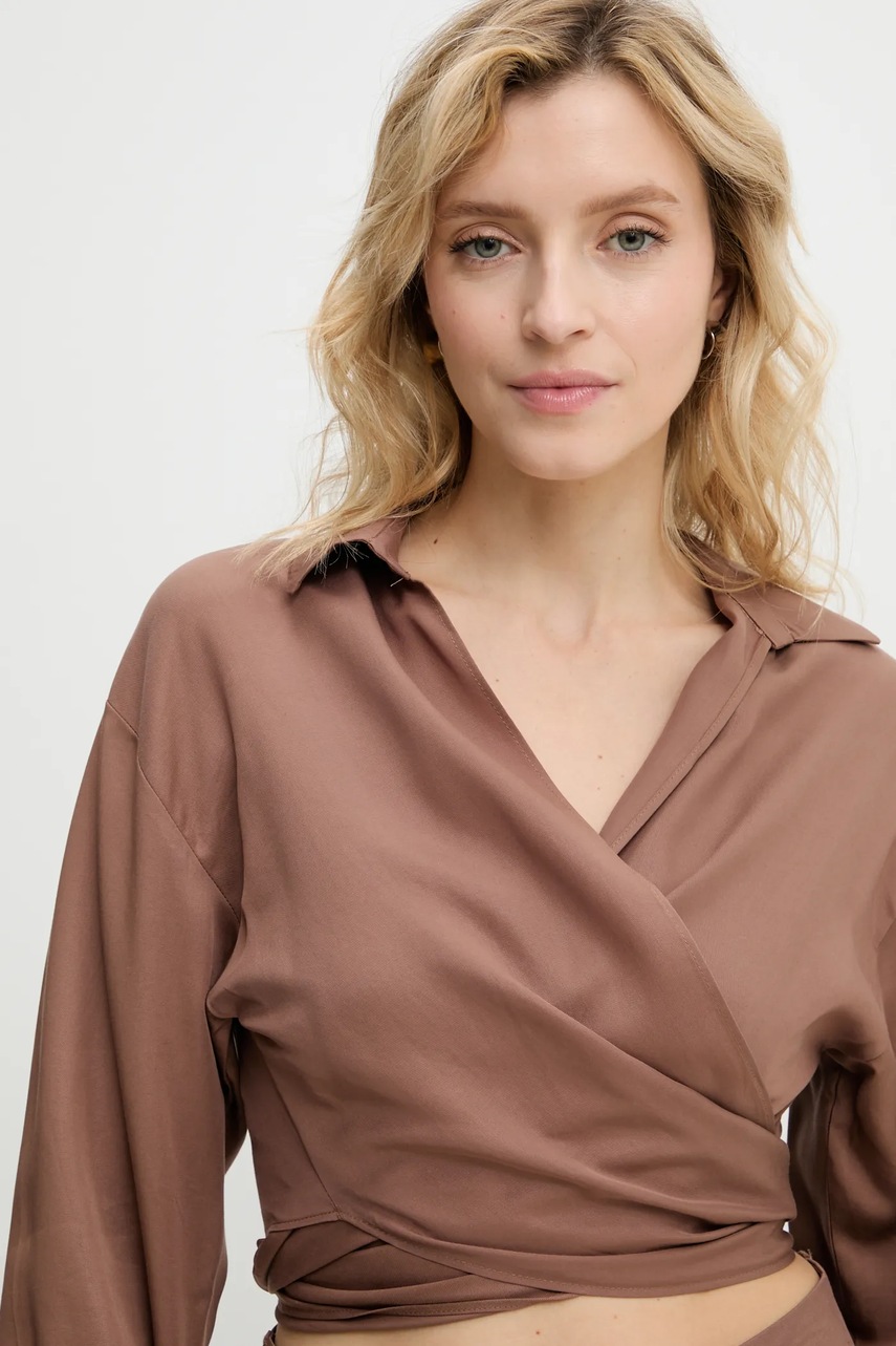 Σετ Answear.LAB χρώμα: καφέ φωτογραφία