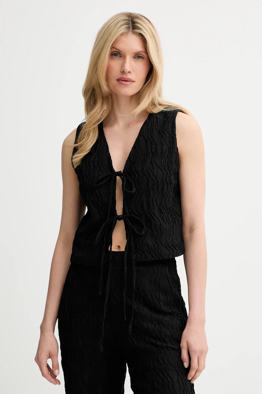 Жилет и брюки Answear Lab цвет чёрный