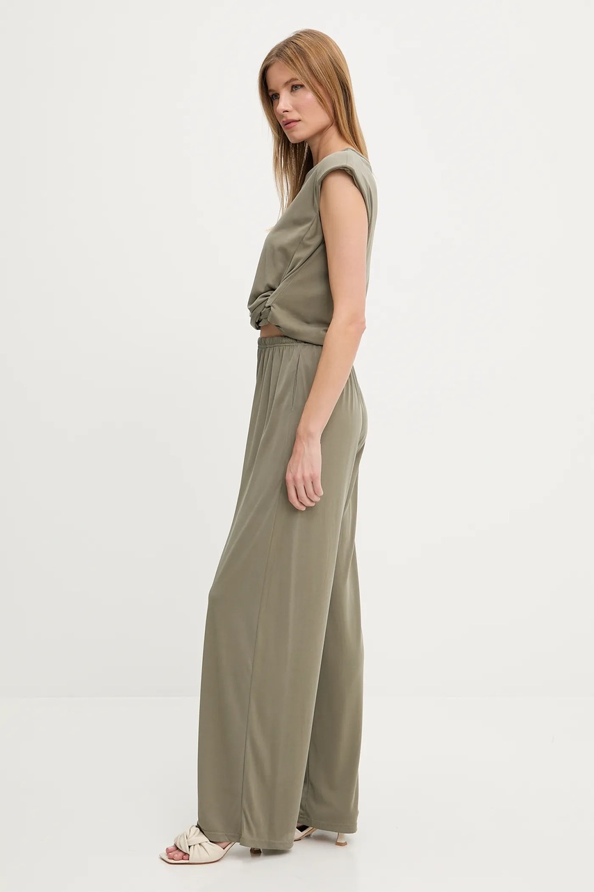 Блузка и брюки Answear.LAB женский цвет зелёный