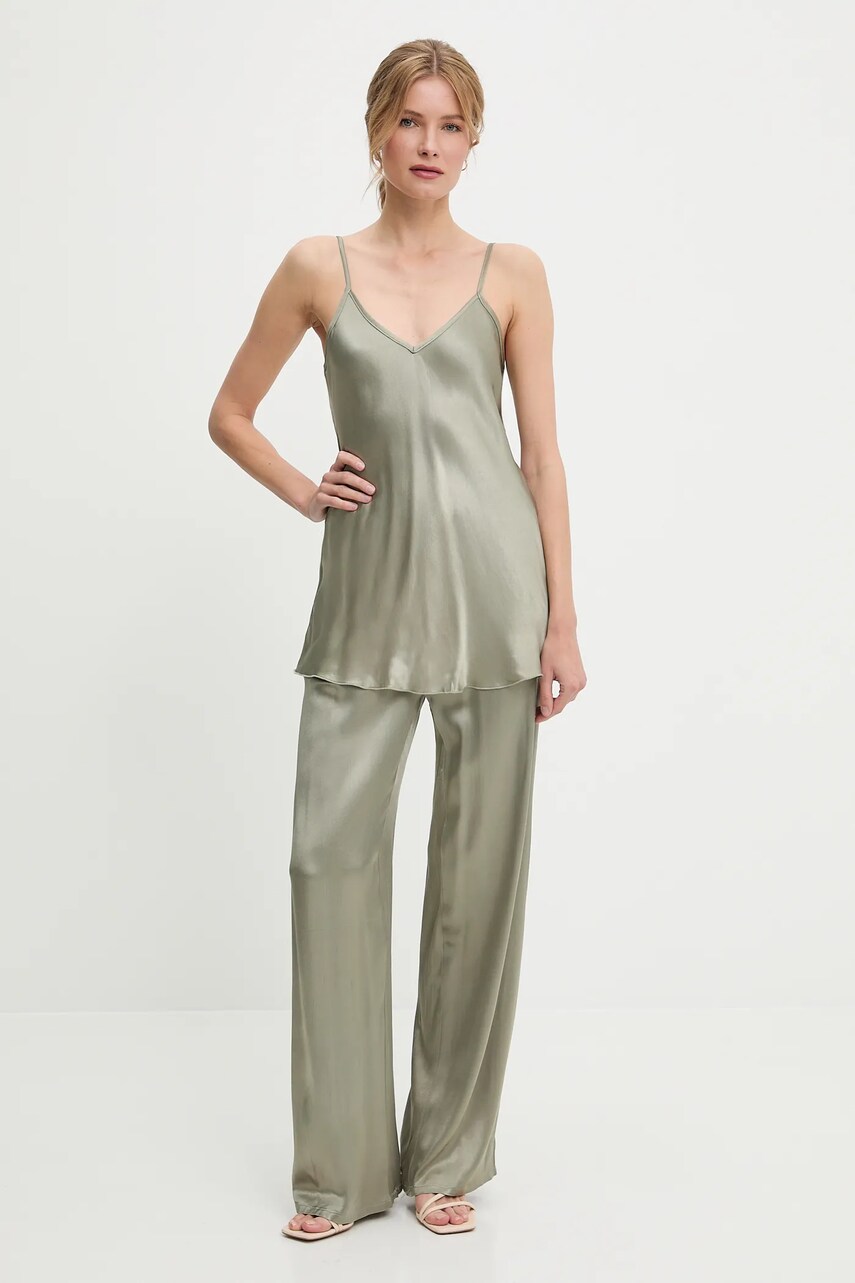 Answear Lab compleu culoarea verde