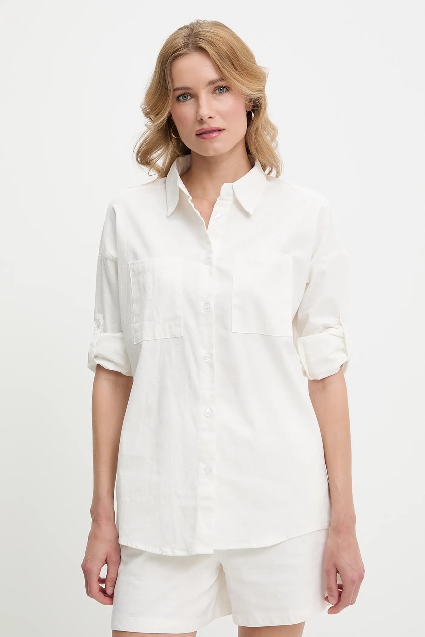 Футболка и шорты Answear.LAB цвет белый Футболка и шорты Answear.LAB цвет белый