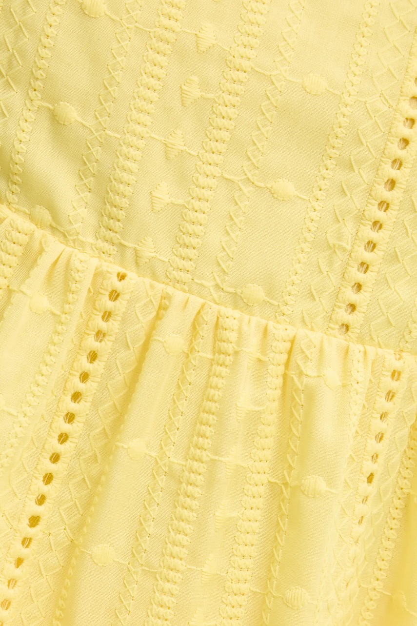 Μπλούζα και σορτς Answear.LAB χρώμα: κίτρινο φωτογραφία