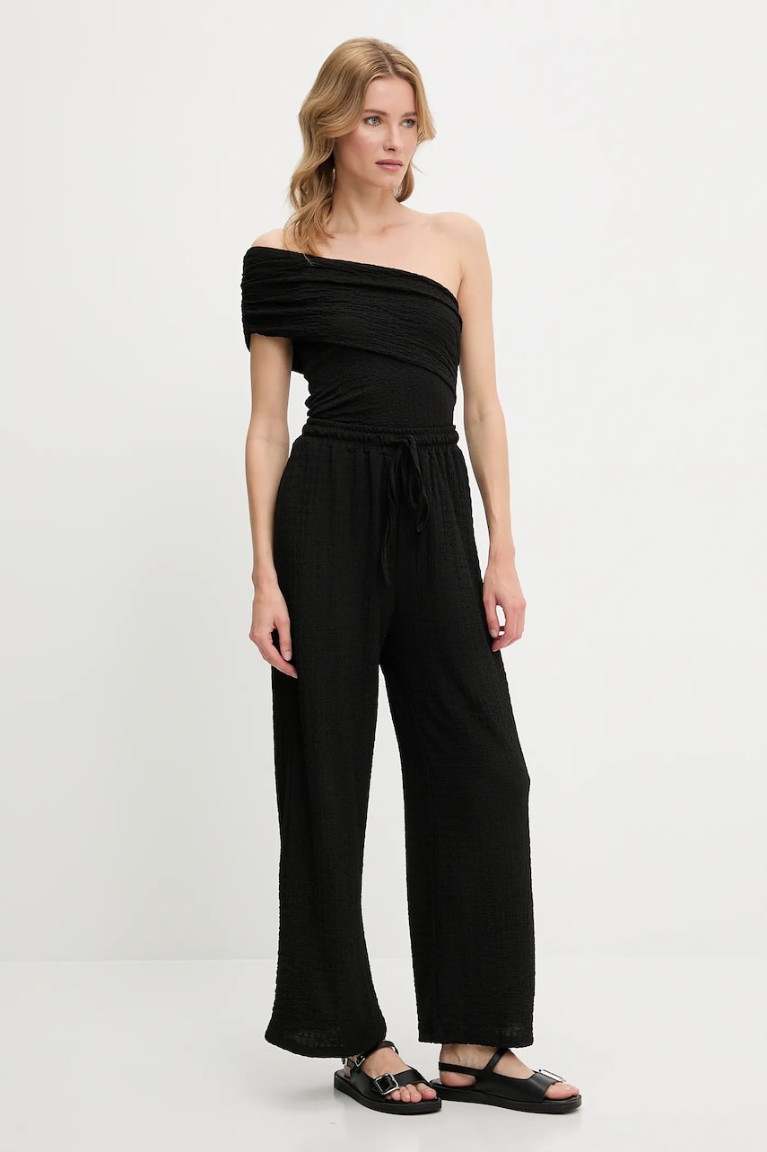 Answear Lab bluză și pantaloni culoarea negru Answear Lab bluză și pantaloni culoarea negru