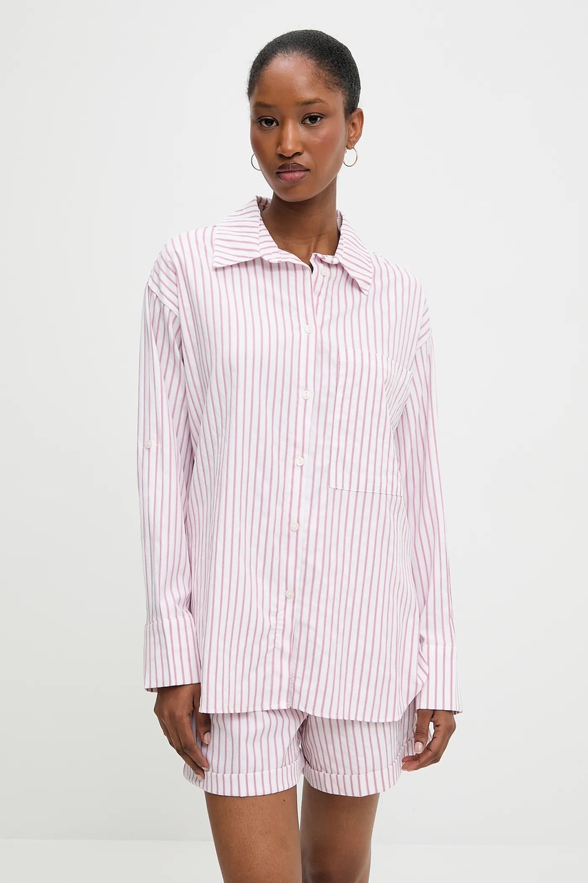 Футболка и шорты Answear.LAB цвет розовый