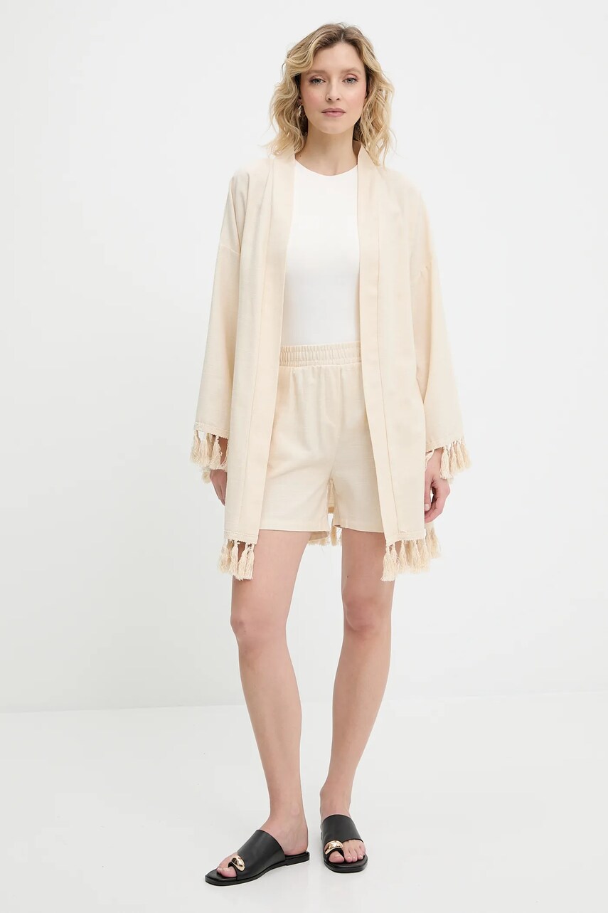 Answear Lab compleu culoarea bej