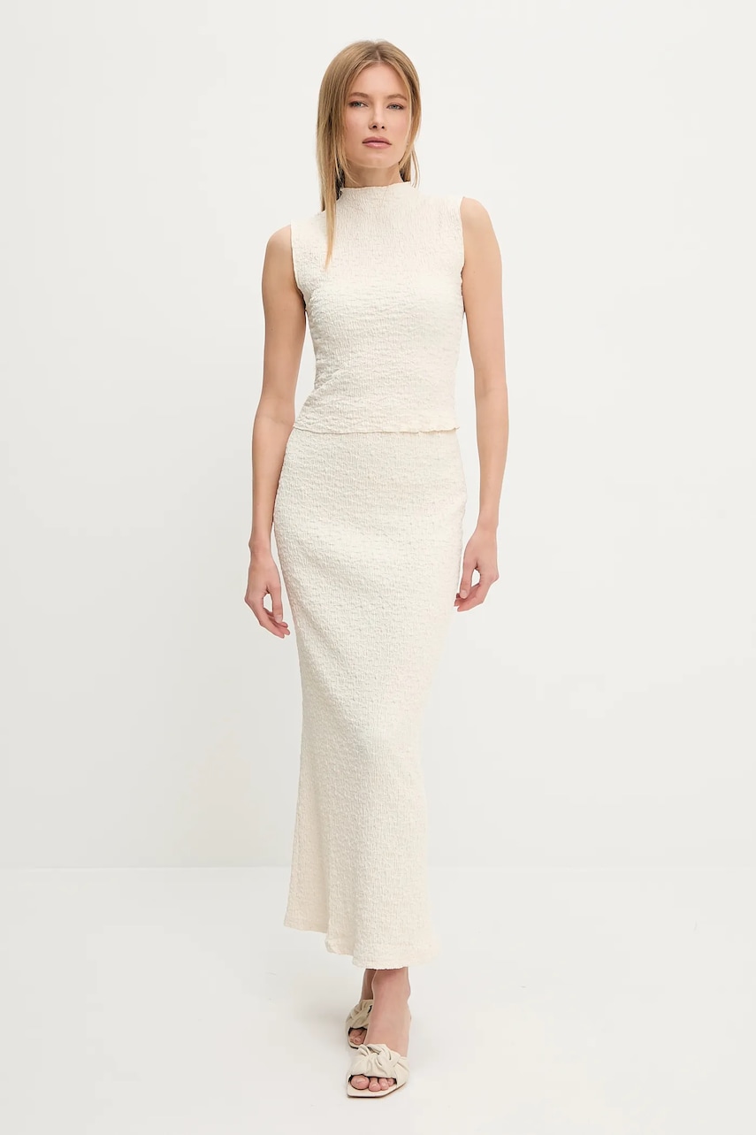 Answear Lab compleu culoarea bej