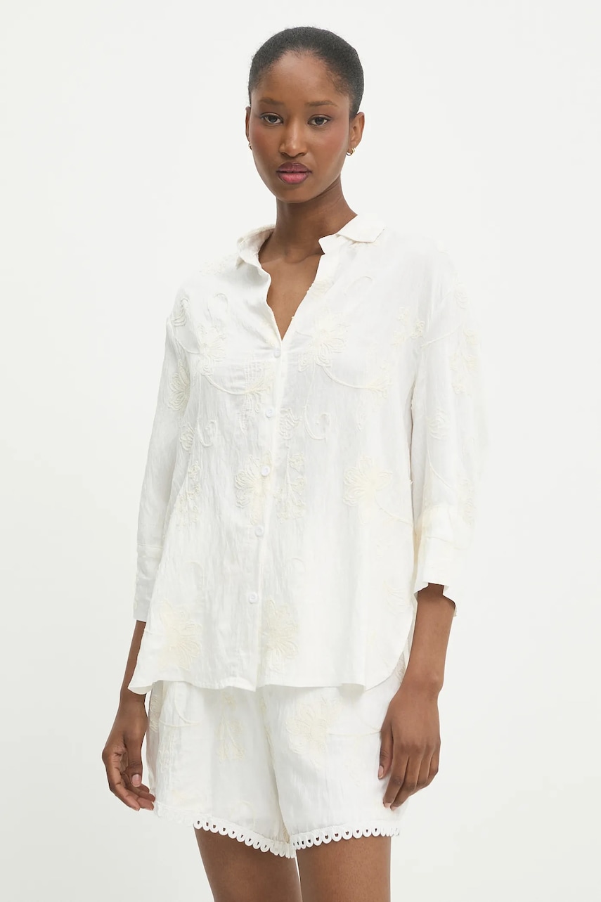 Answear Lab compleu culoarea bej Answear Lab compleu culoarea bej