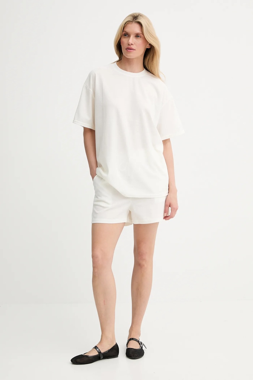 Футболка и шорты Answear Lab цвет белый