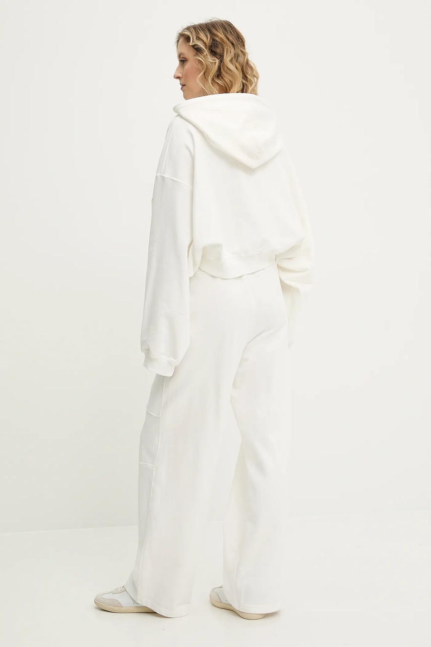 Βαμβακερή φόρμα Answear.LAB γυναικεία, χρώμα: άσπρο φωτογραφία