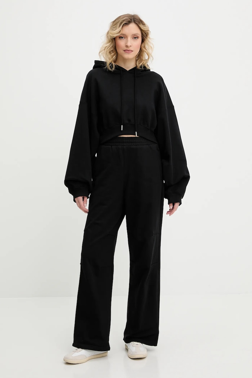 Answear.LAB dres bawełniany damski kolor czarny