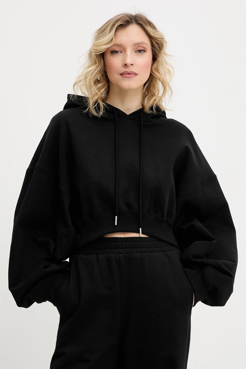 Хлопковый спортивный костюм Answear.LAB цвет чёрный