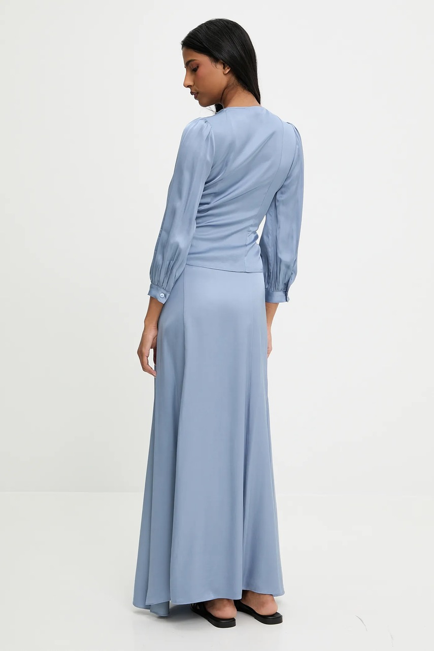 Μπλούζα και φούστα Answear.LAB χρώμα: μπλε φωτογραφία