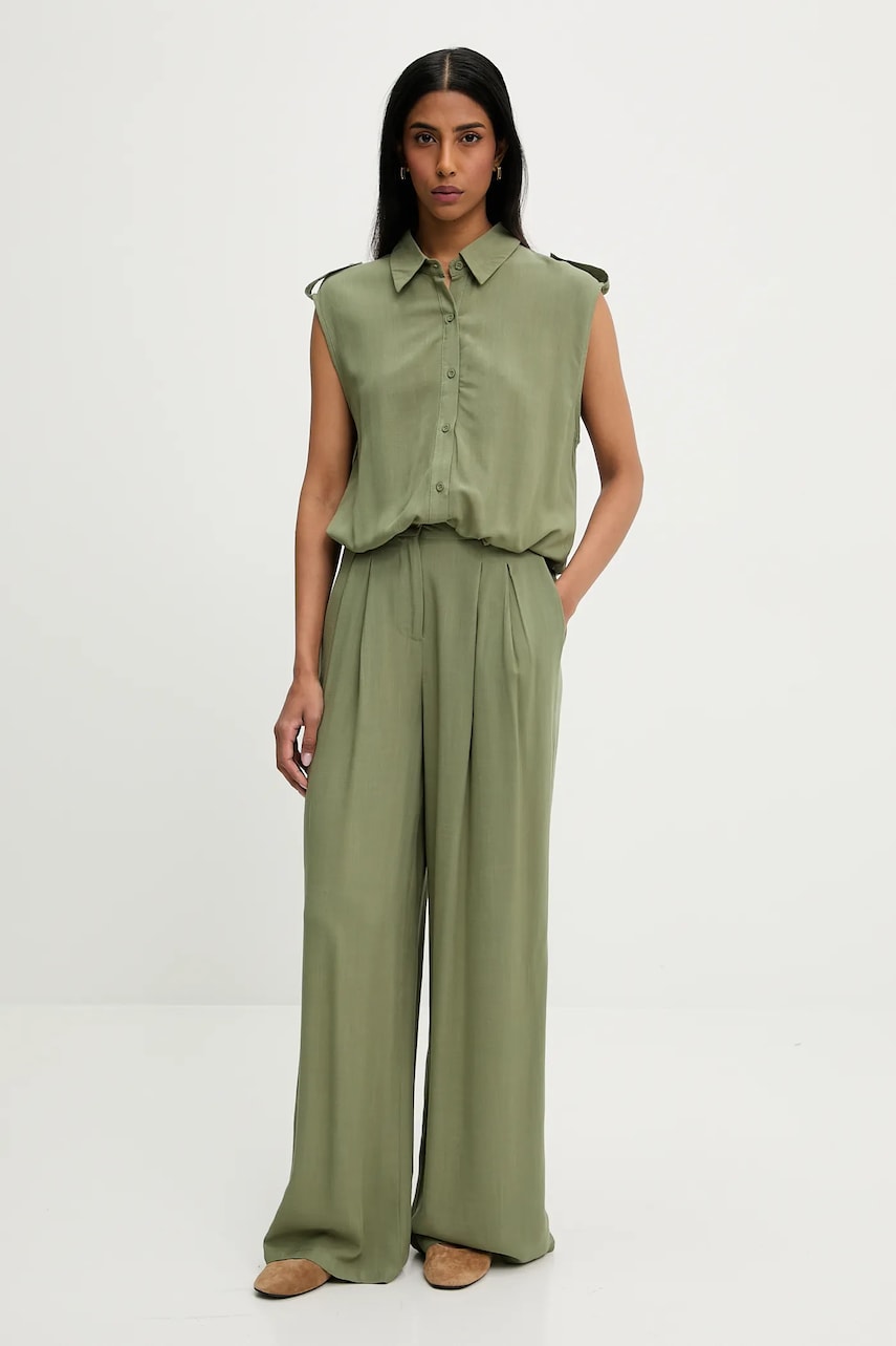 Answear Lab compleu culoarea verde