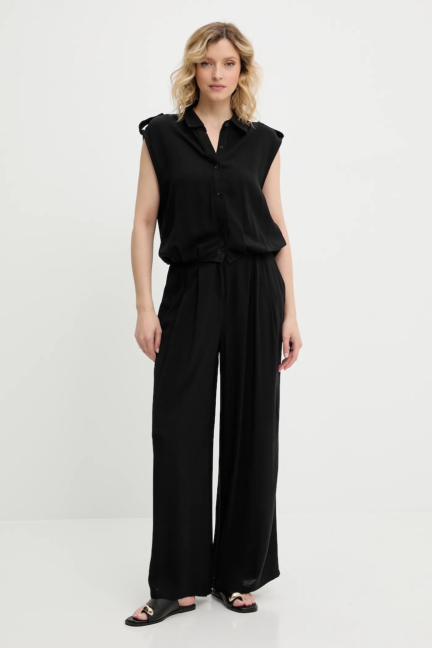 Answear Lab compleu culoarea negru