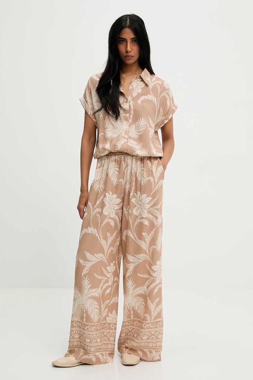 Answear Lab compleu culoarea maro