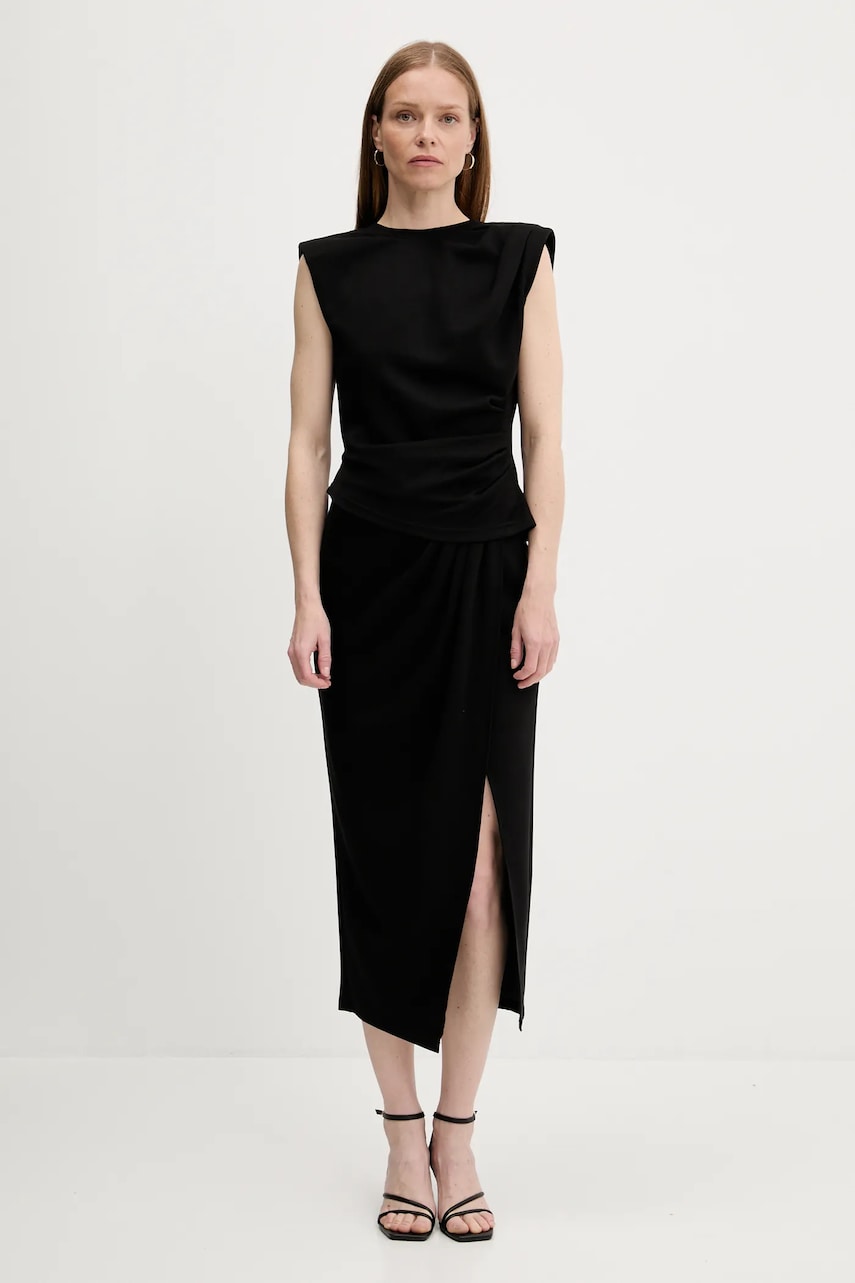 Answear Lab compleu culoarea negru