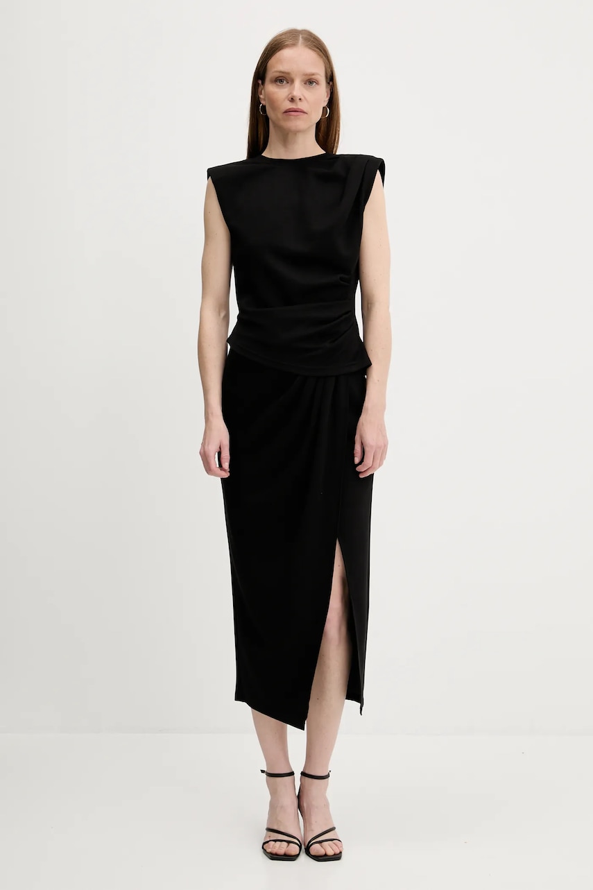 Answear Lab compleu culoarea negru