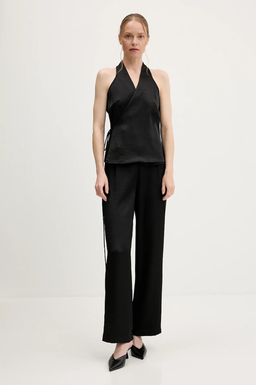 Answear Lab compleu culoarea negru