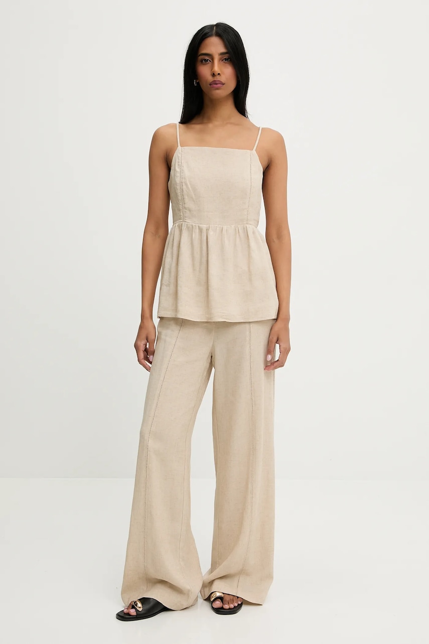 Answear Lab set complet cu lenjerie culoarea bej - 0 | YEO