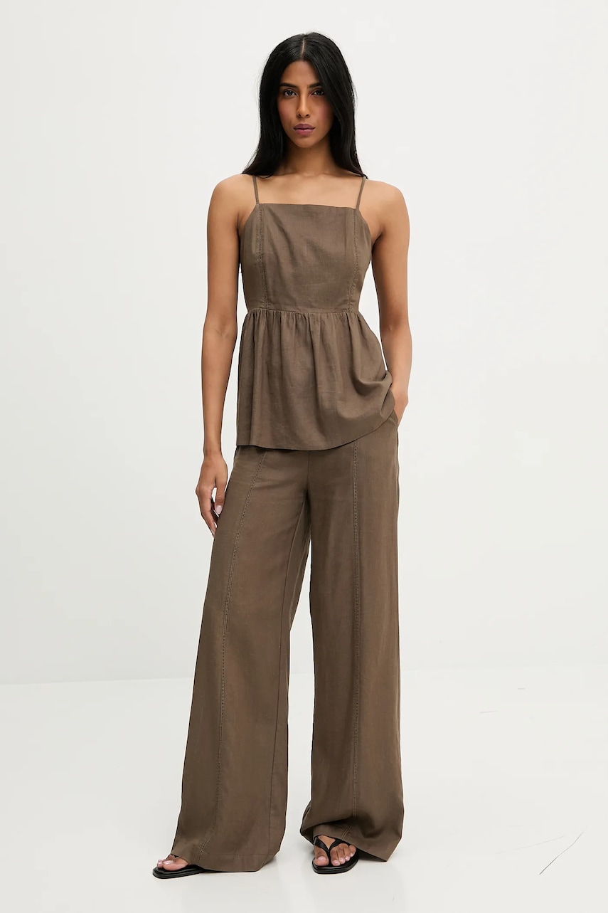 Answear Lab set complet cu lenjerie culoarea verde - 0 | YEO