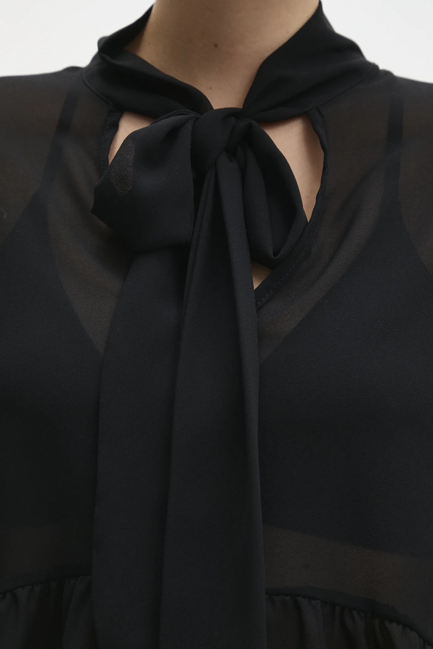 Μπλουζάκι Answear.LAB χρώμα: μαύρο φωτογραφία