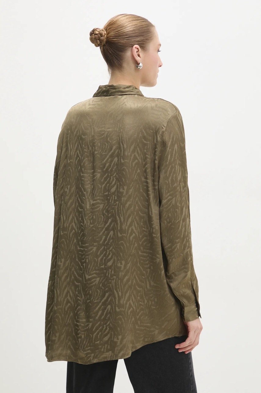 Πουκάμισο Answear.LAB χρώμα: πράσινο φωτογραφία