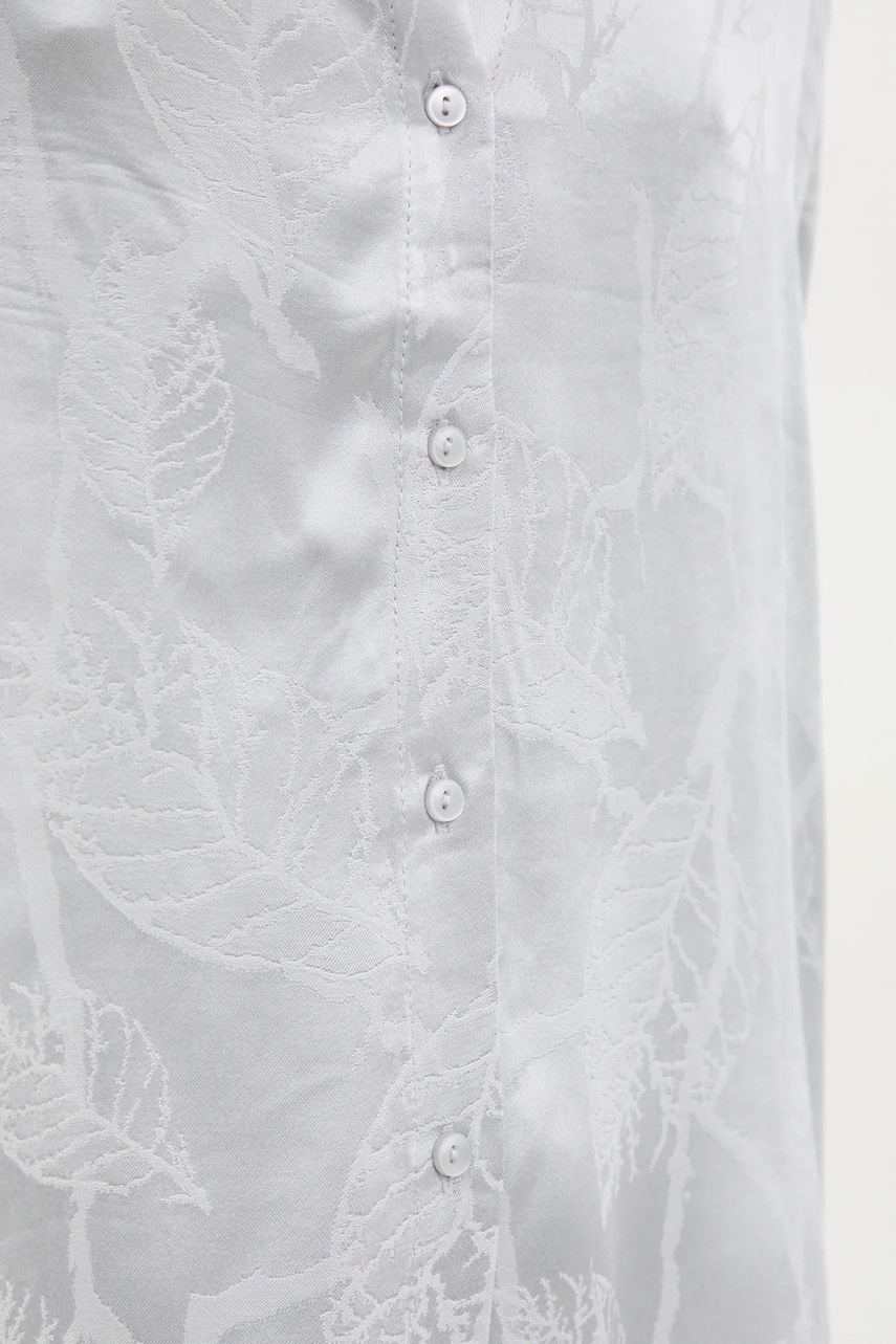 Πουκάμισο Answear.LAB χρώμα: ασημί φωτογραφία