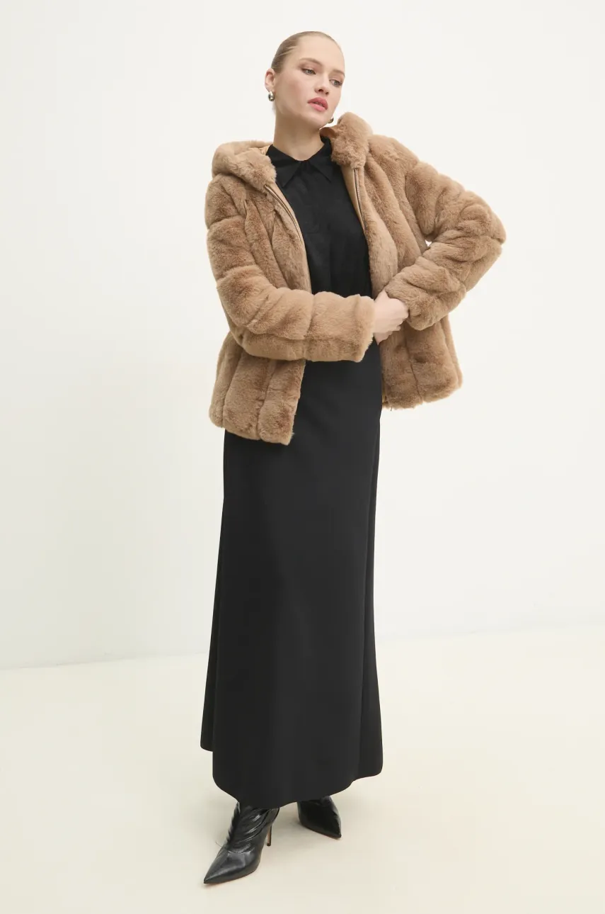 Рубашка Answear.LAB женская цвет чёрный relaxed классический воротник Рубашка Answear.LAB женская цвет чёрный relaxed классический воротник
