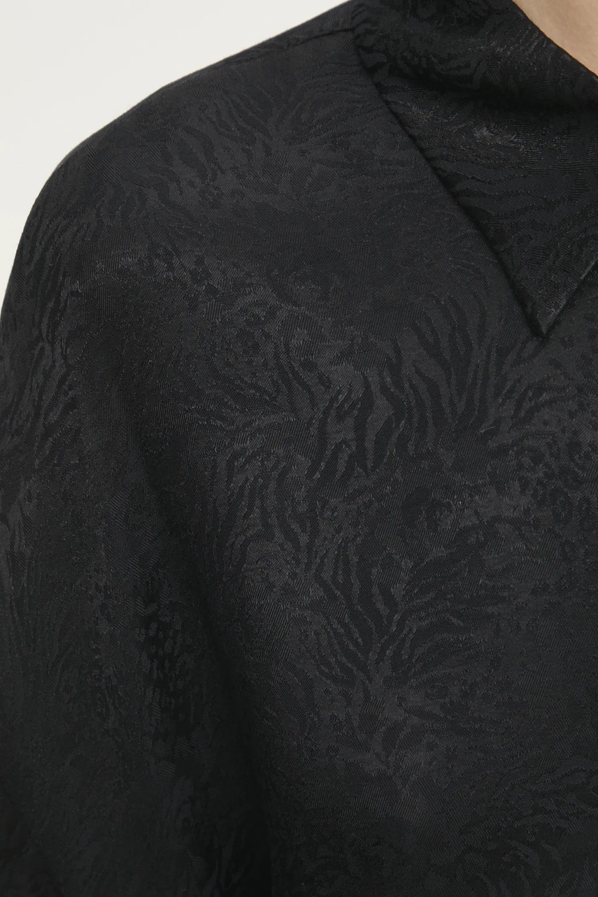 Πουκάμισο Answear.LAB χρώμα: μαύρο φωτογραφία