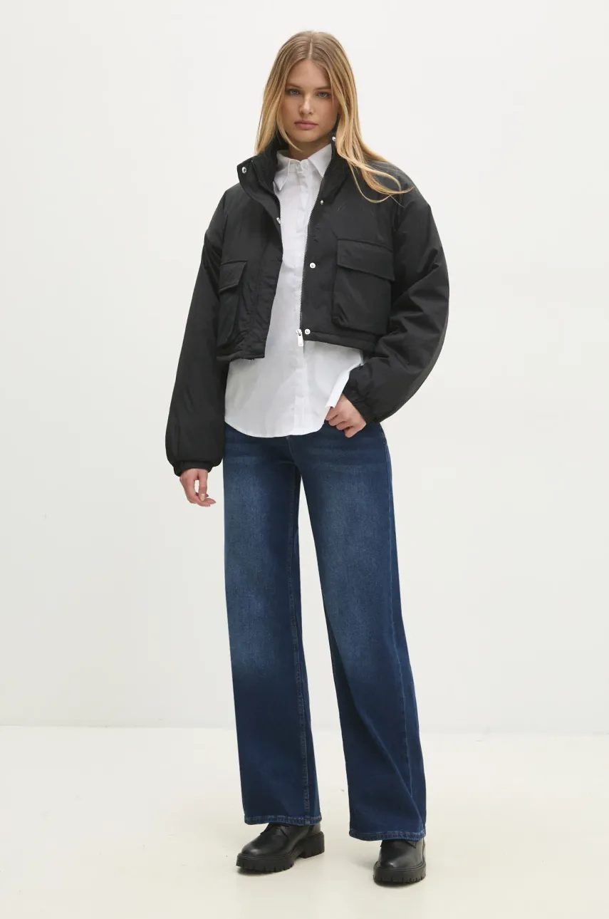 Рубашка Answear.LAB женская цвет белый relaxed классический воротник Рубашка Answear.LAB женская цвет белый relaxed классический воротник