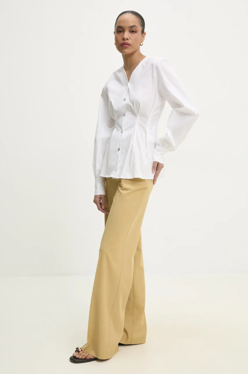 Рубашка Answear.LAB женская цвет белый slim Рубашка Answear.LAB женская цвет белый slim