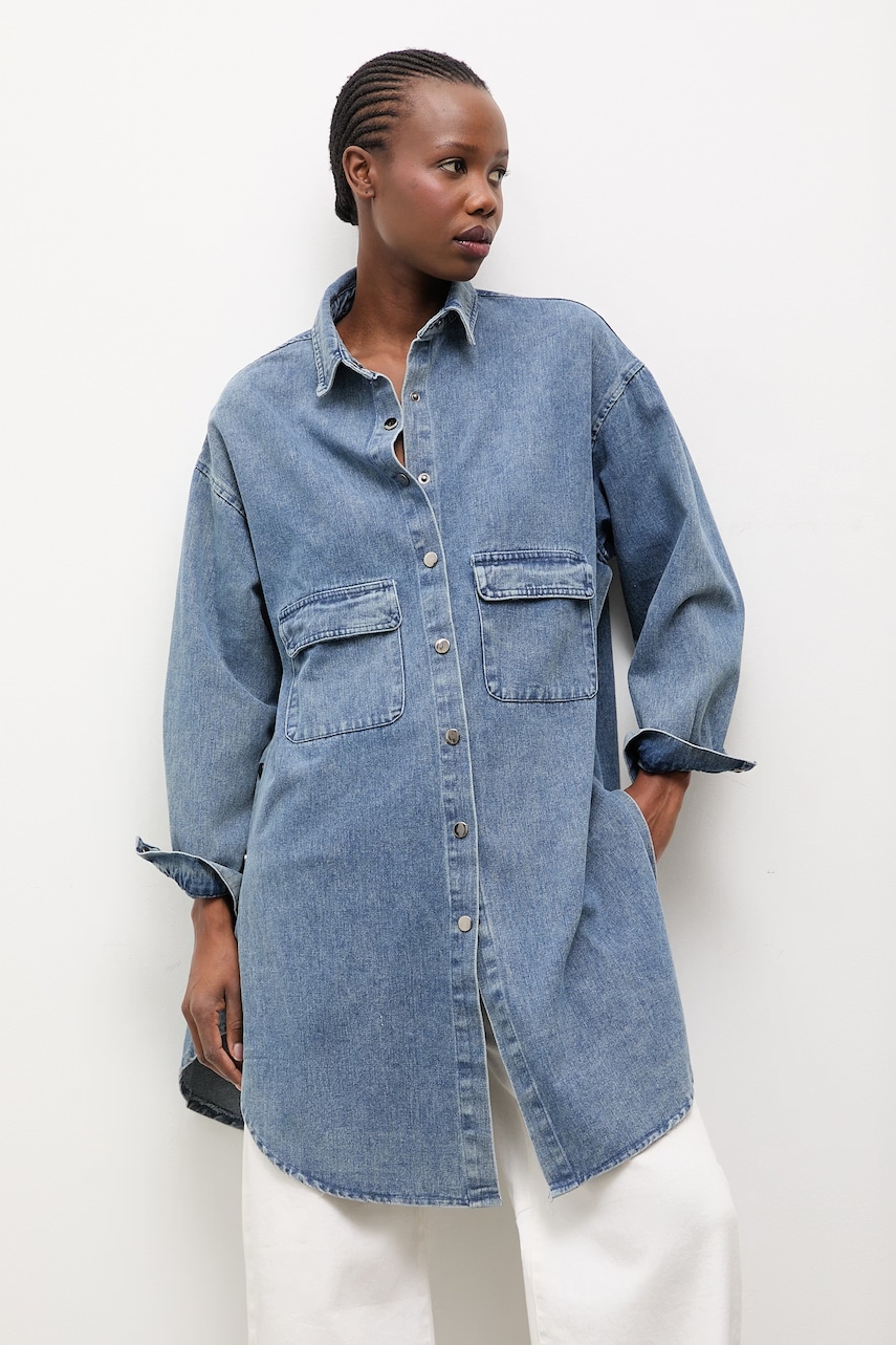 Τζιν πουκάμισο Answear.LAB