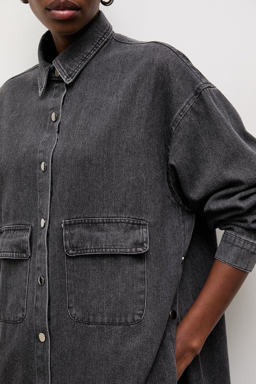 Džínová košile Answear.LAB (obrázek 5)