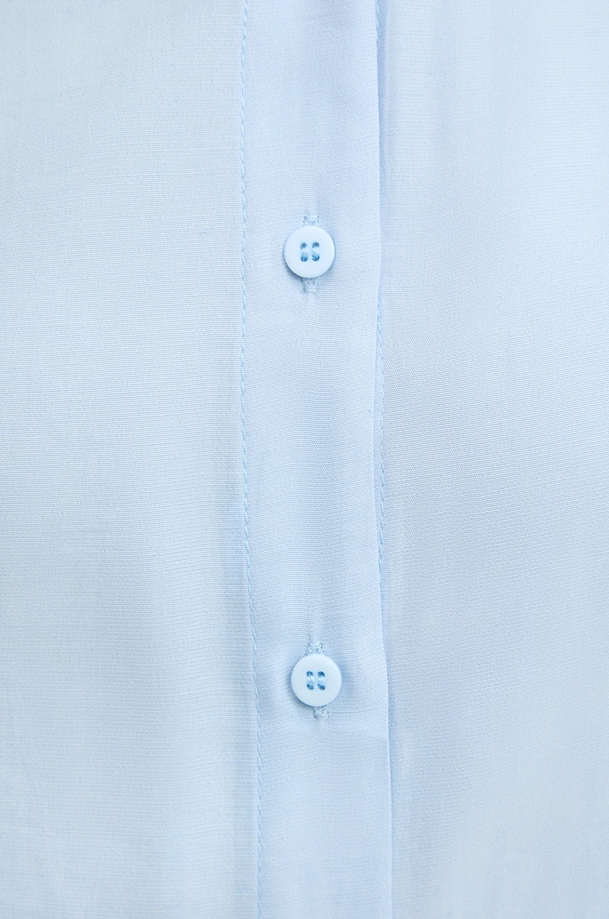 Πουκάμισο Answear.LAB χρώμα: μπλε φωτογραφία