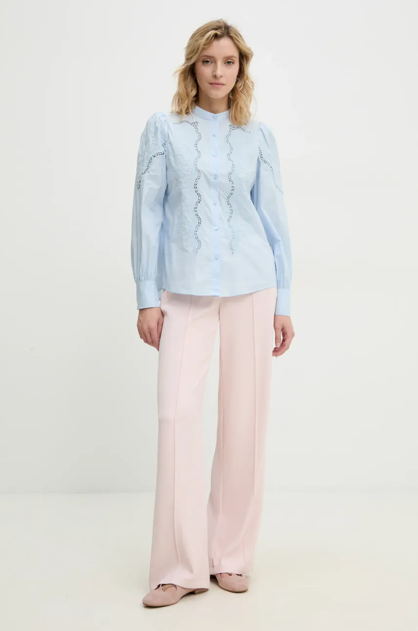 Хлопковая рубашка Answear.LAB женская regular Хлопковая рубашка Answear.LAB женская regular
