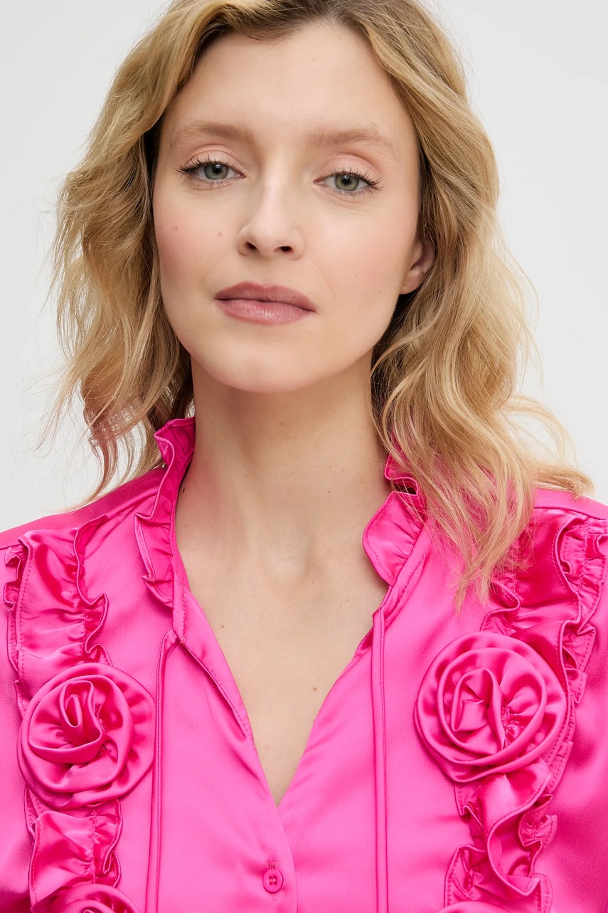 Πουκάμισο Answear.LAB χρώμα: ροζ φωτογραφία